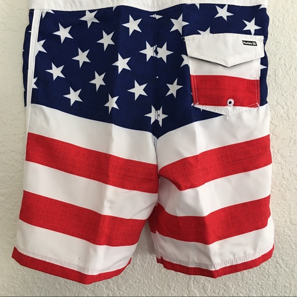 NEW Hurley American Boys Swim Board Shorts (AMC) - Picture 3 of 4